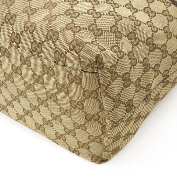 GUCCI Beige Leather Shoulder Bag - Picture 4 of 10